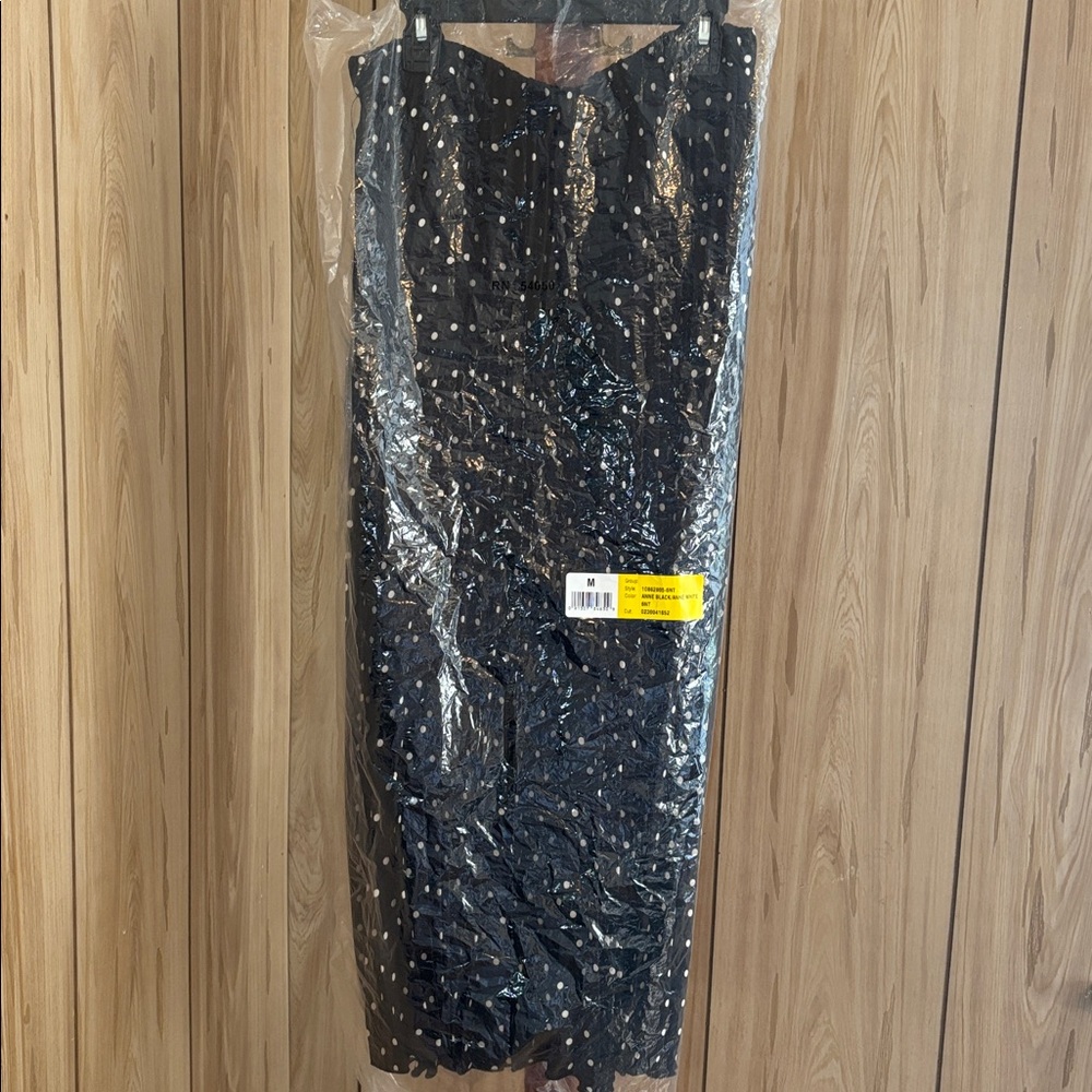 Anne Klein Black and White Polka Dot Maxi Skirt NWT price reduced! - Picture 9 of 10